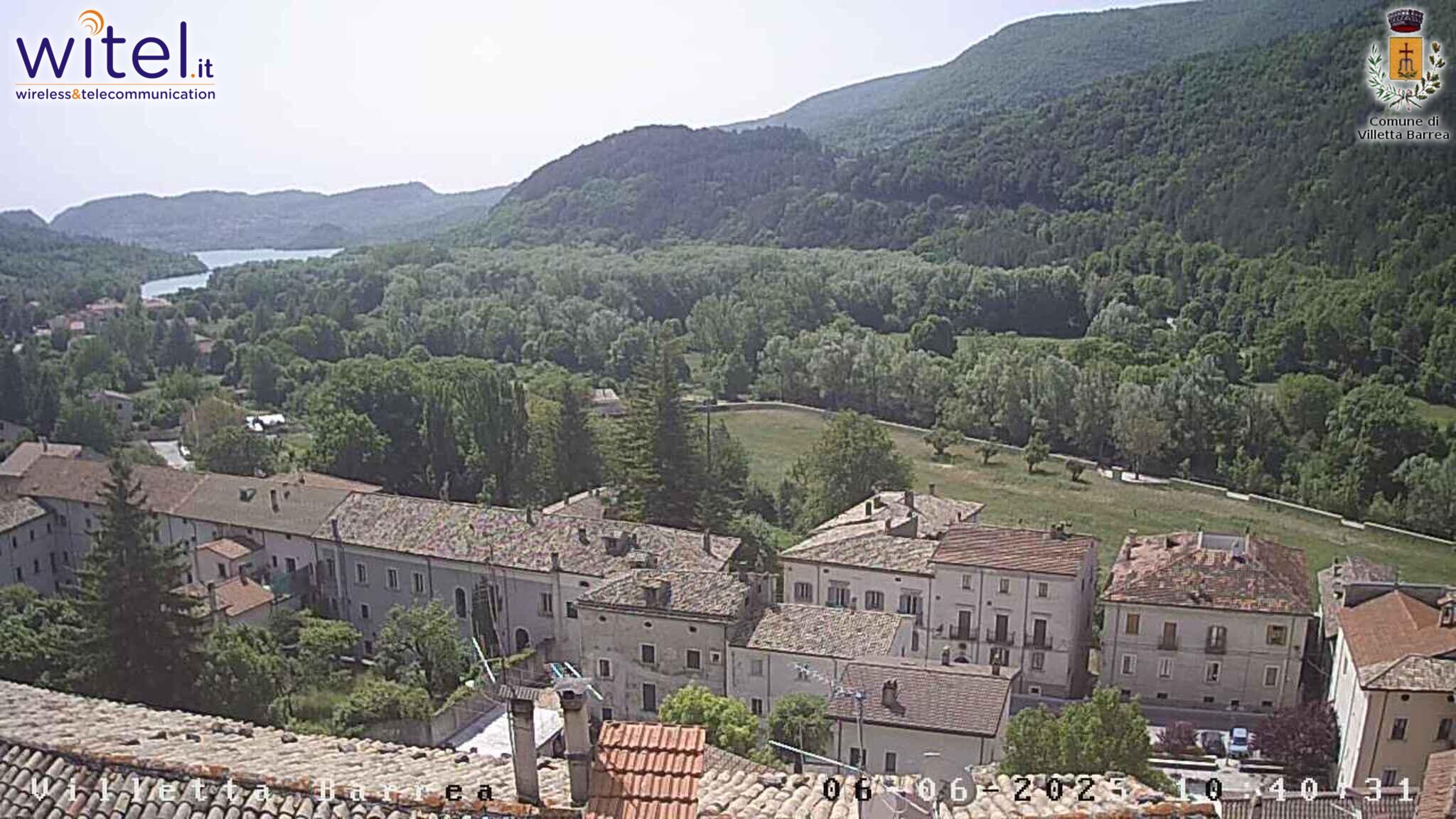 immagine della webcam nei dintorni di Castel di Sangro: webcam Villetta Barrea