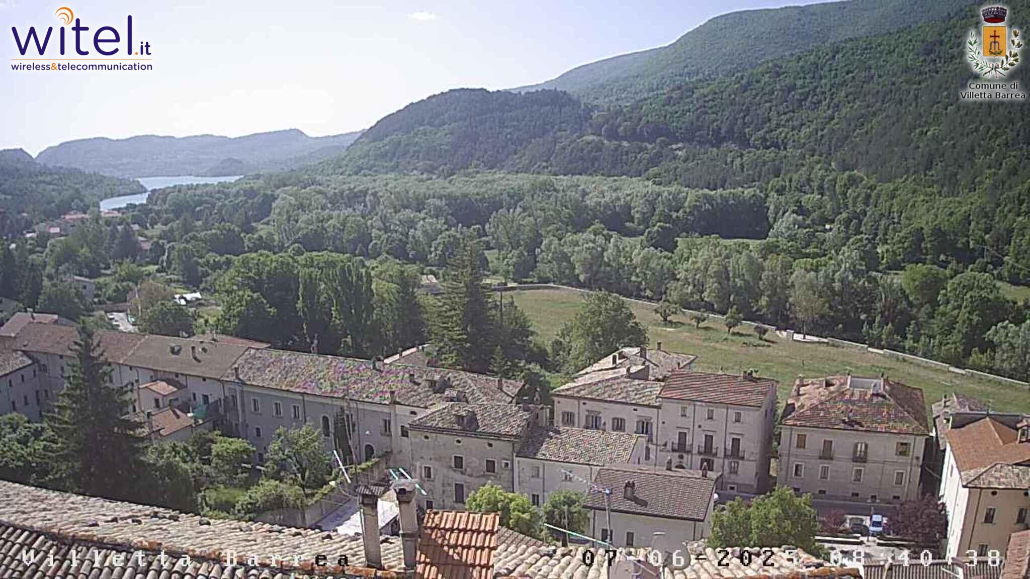 immagine della webcam nei dintorni di Rocca Pia: webcam Villetta Barrea