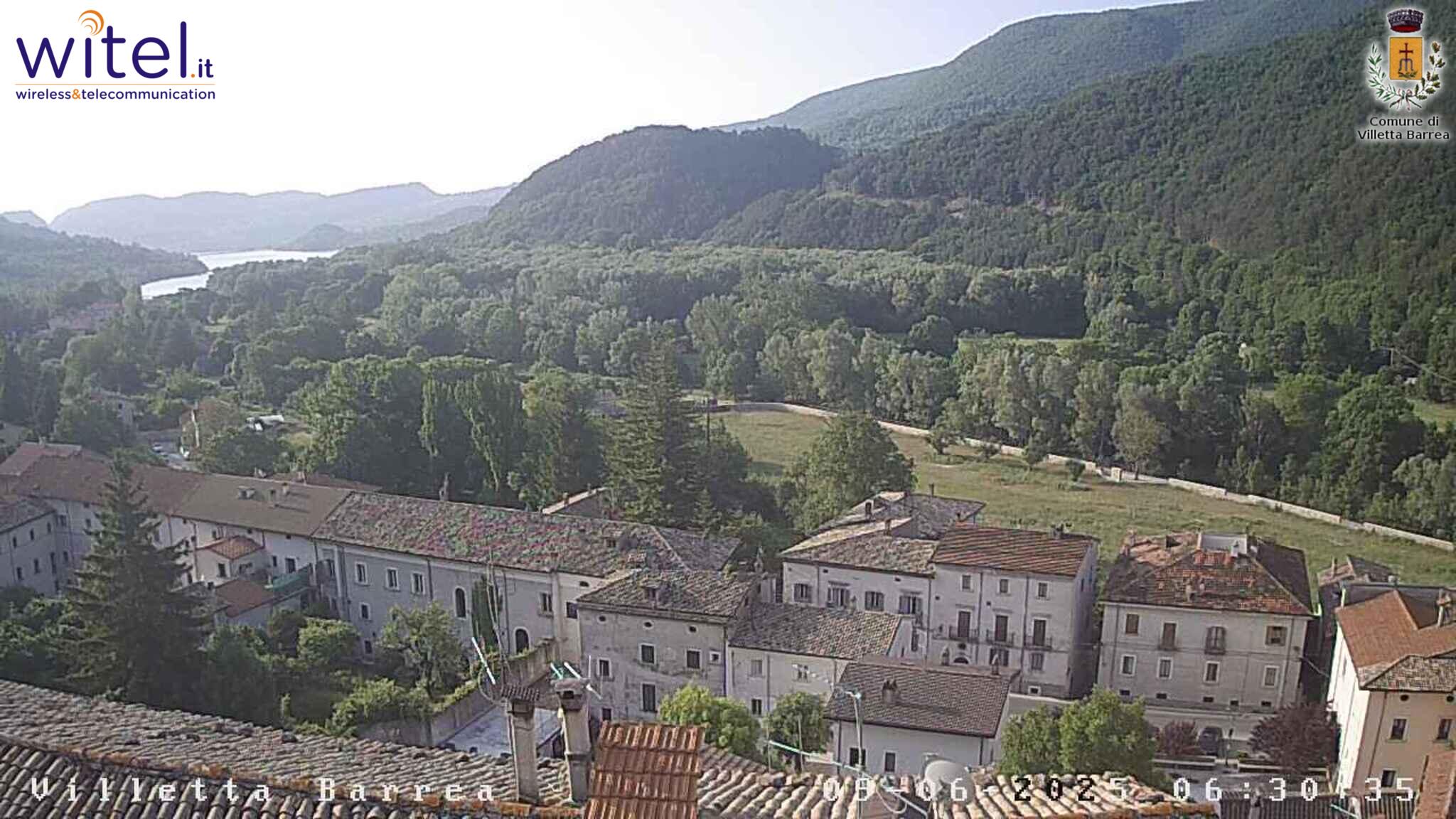 immagine della webcam nei dintorni di Monteroduni: webcam Villetta Barrea