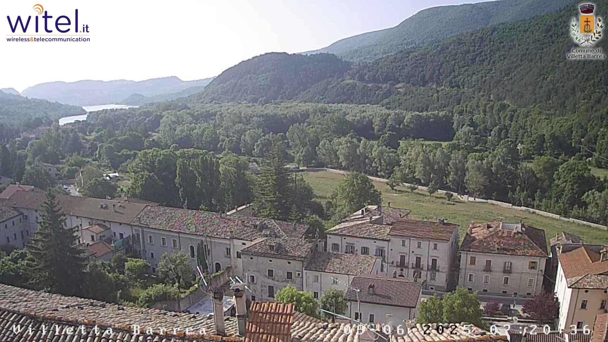 immagine della webcam nei dintorni di Capracotta: webcam Villetta Barrea