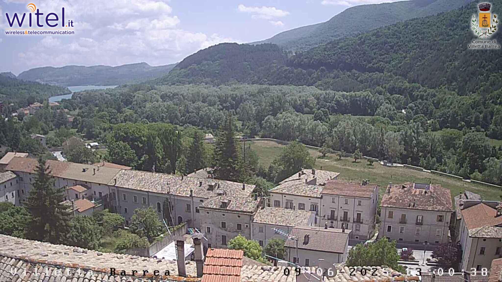 immagine della webcam nei dintorni di Miranda: webcam Villetta Barrea