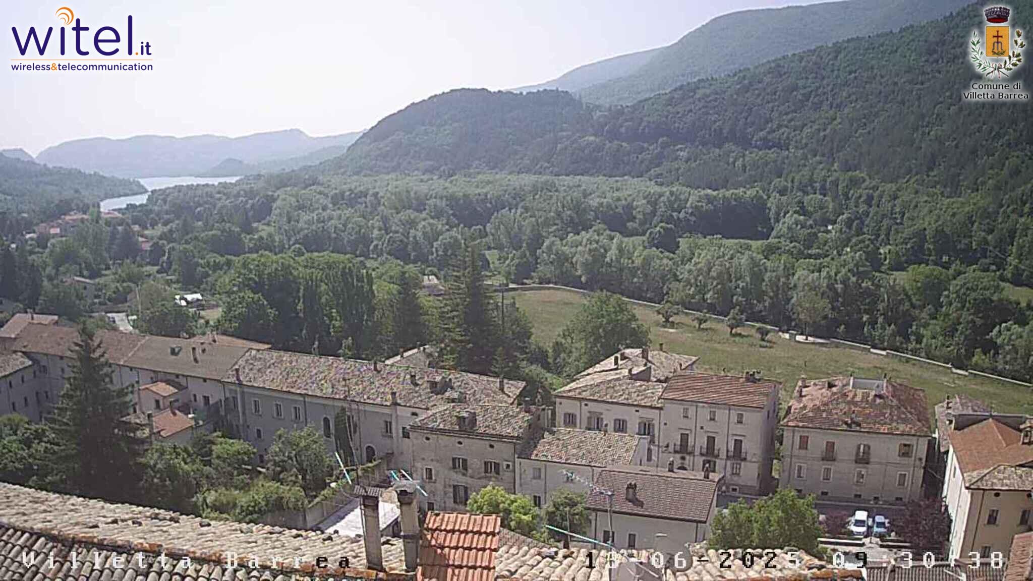 immagine della webcam nei dintorni di Monteroduni: webcam Villetta Barrea