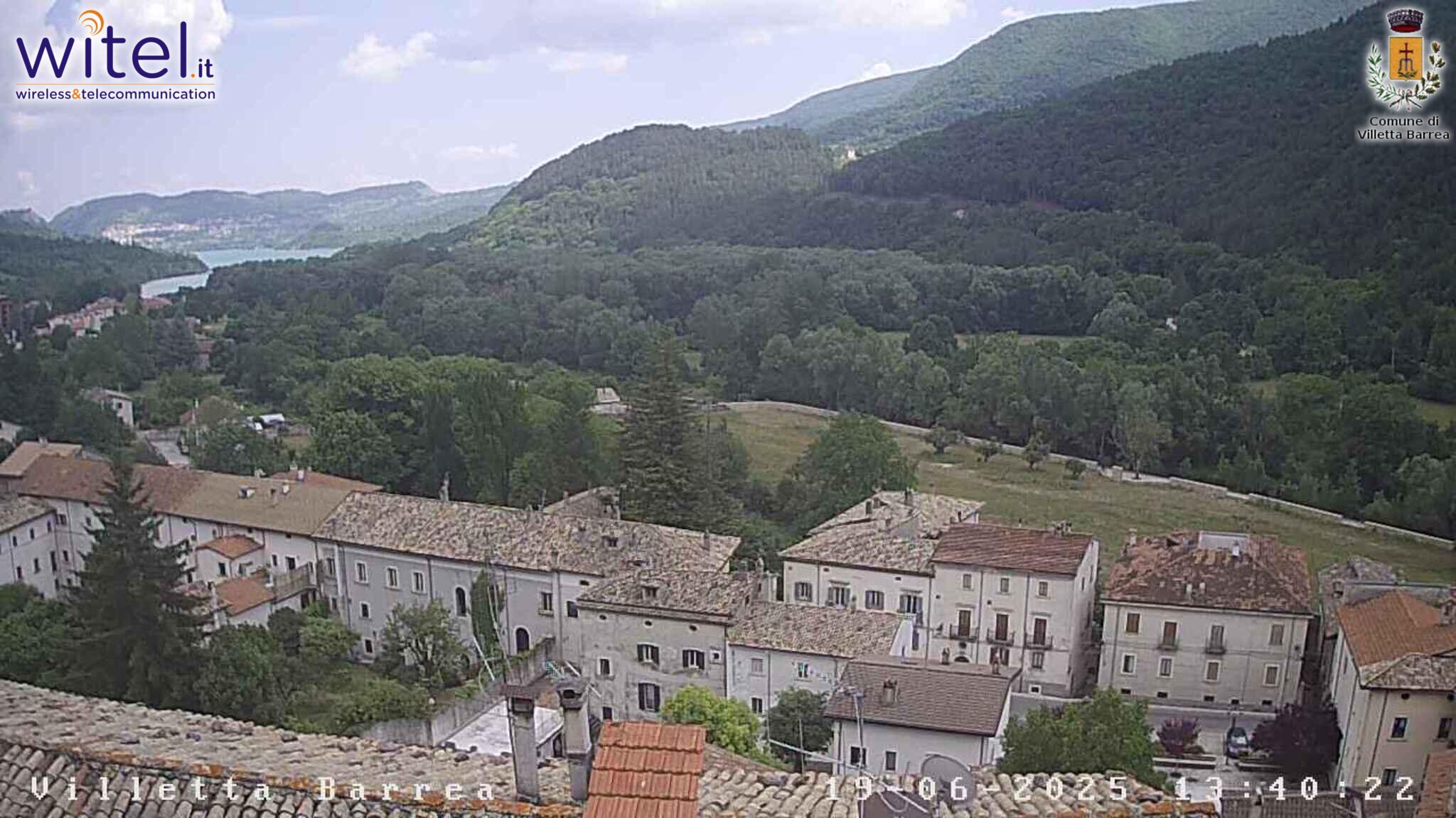 immagine della webcam nei dintorni di Rocca Pia: webcam Villetta Barrea