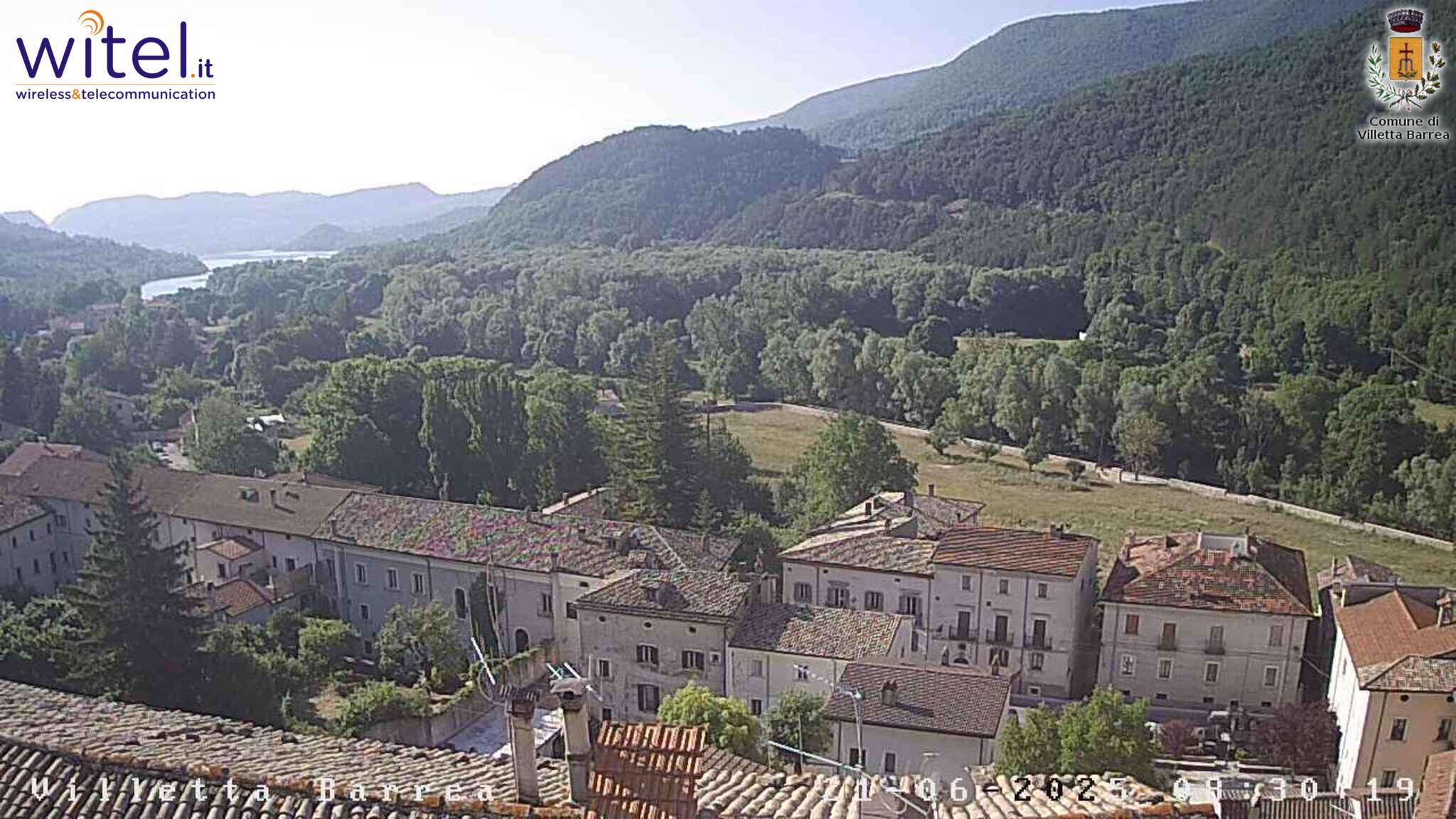 immagine della webcam nei dintorni di Monteroduni: webcam Villetta Barrea
