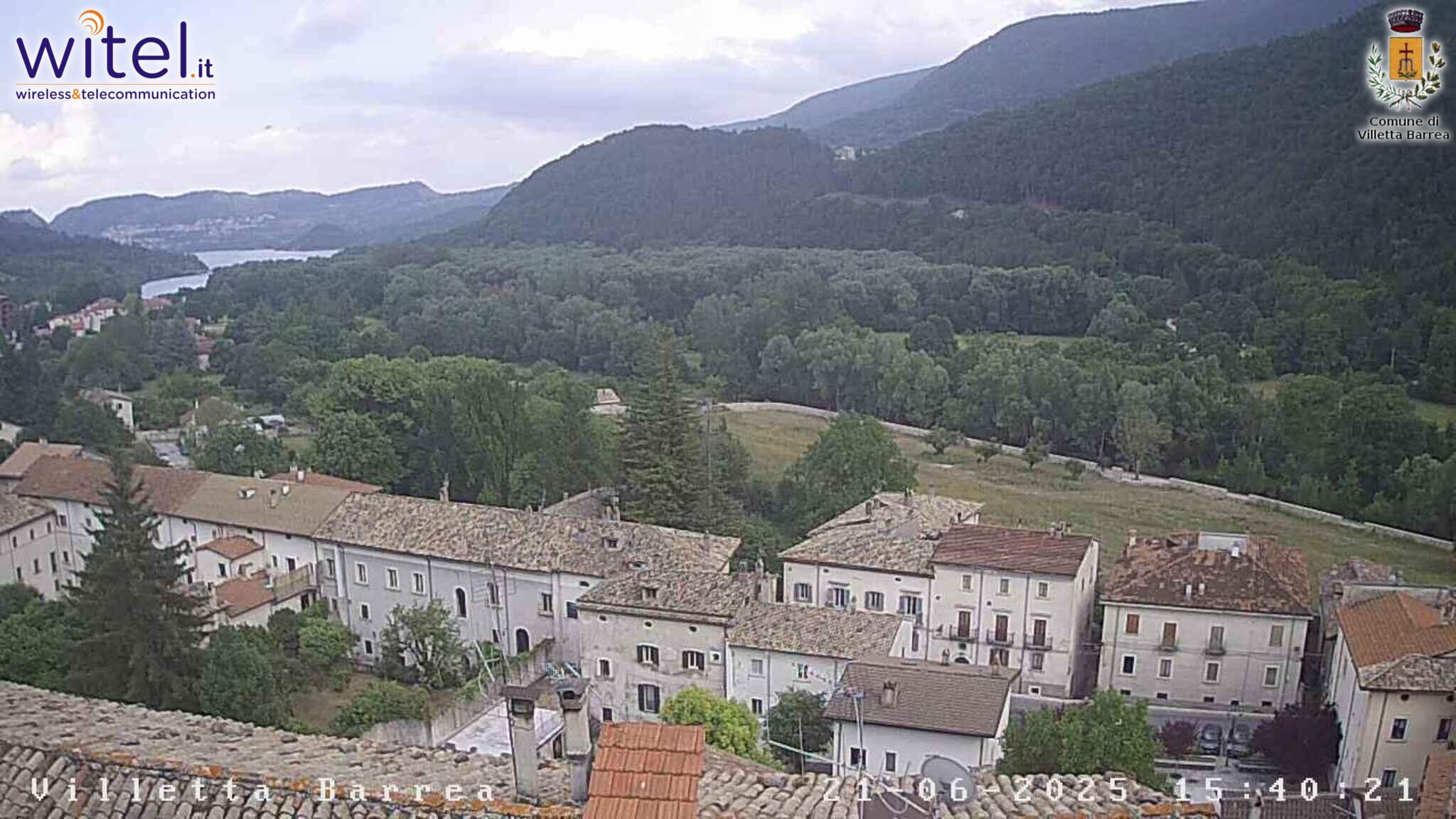 immagine della webcam nei dintorni di Civitella Alfedena: webcam Villetta Barrea