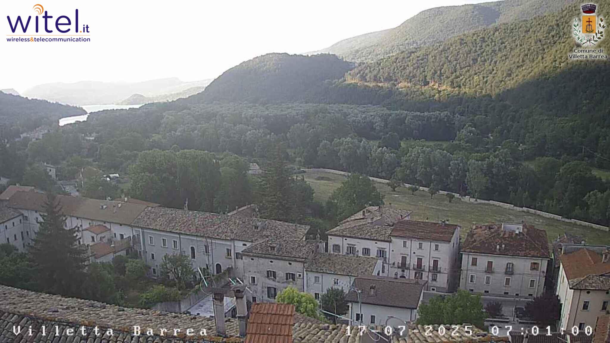 immagine della webcam nei dintorni di Roccaraso: webcam Villetta Barrea