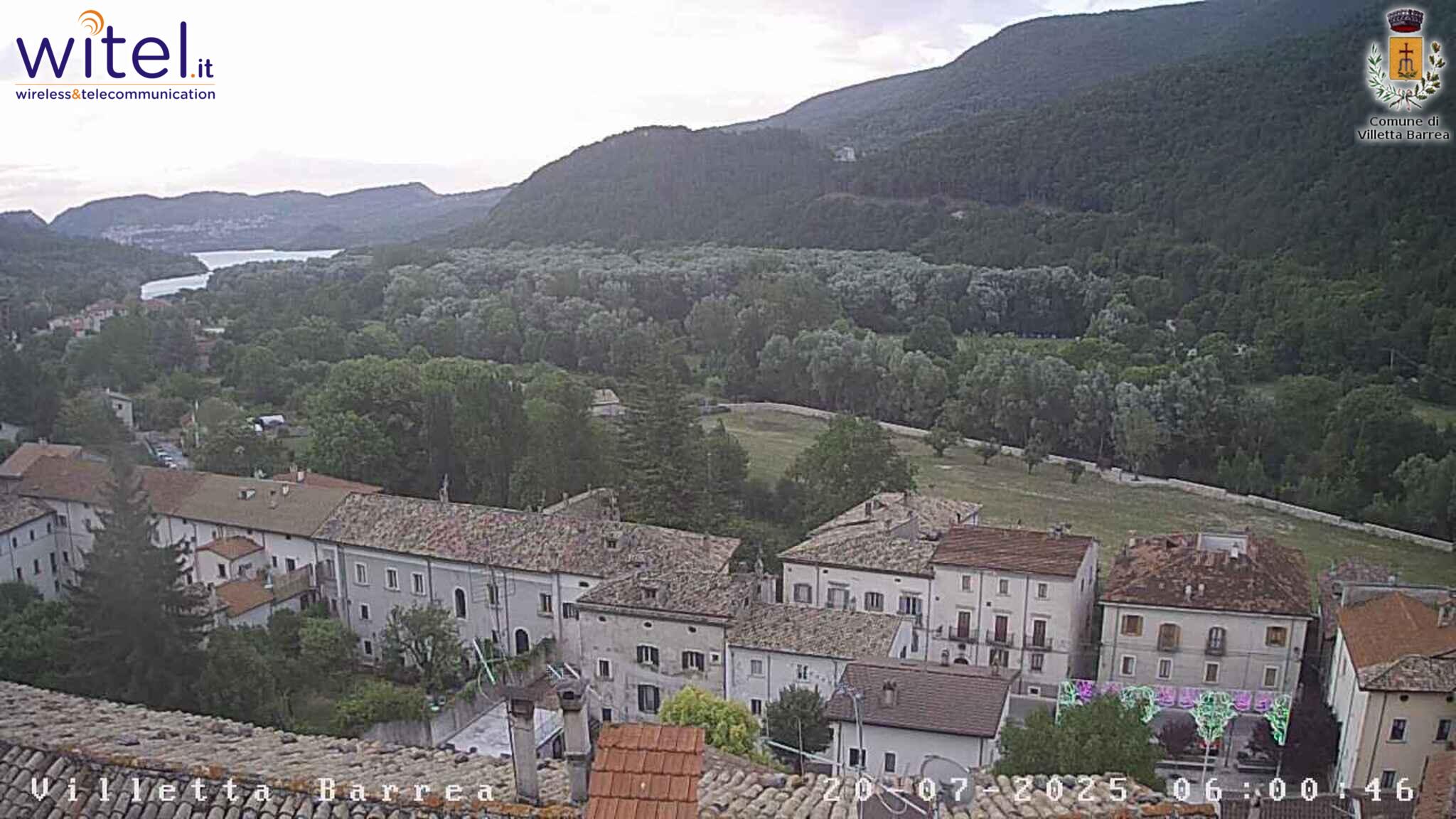immagine della webcam nei dintorni di Rivisondoli: webcam Villetta Barrea