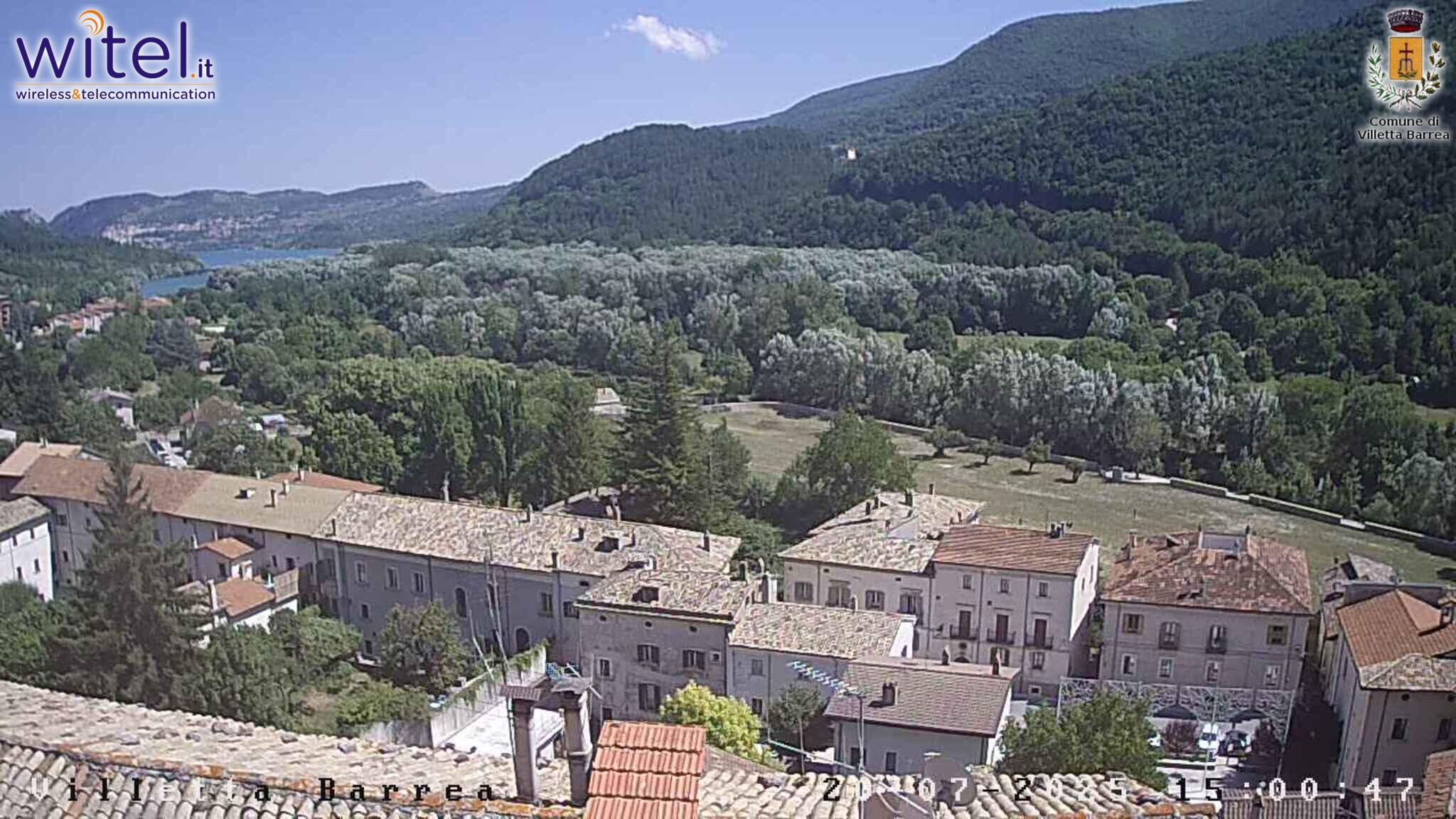 immagine della webcam nei dintorni di Castel di Sangro: webcam Villetta Barrea