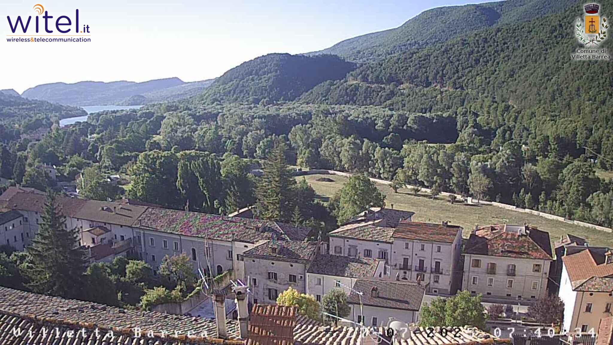 immagine della webcam nei dintorni di Pescocostanzo: webcam Villetta Barrea