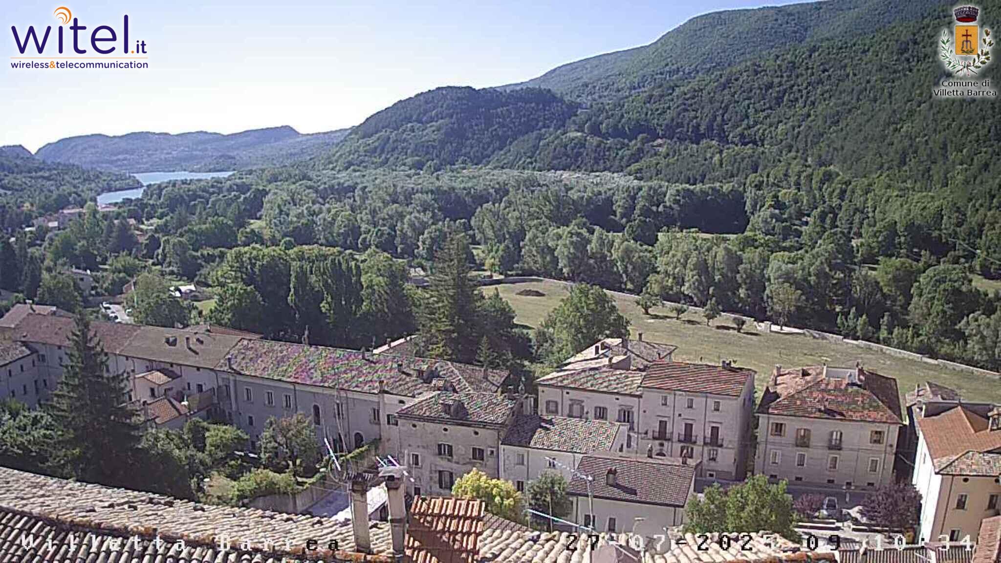 immagine della webcam nei dintorni di Castel di Sangro: webcam Villetta Barrea