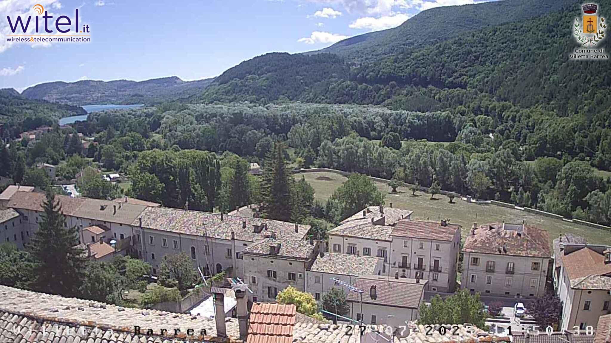 immagine della webcam nei dintorni di Rocca Pia: webcam Villetta Barrea