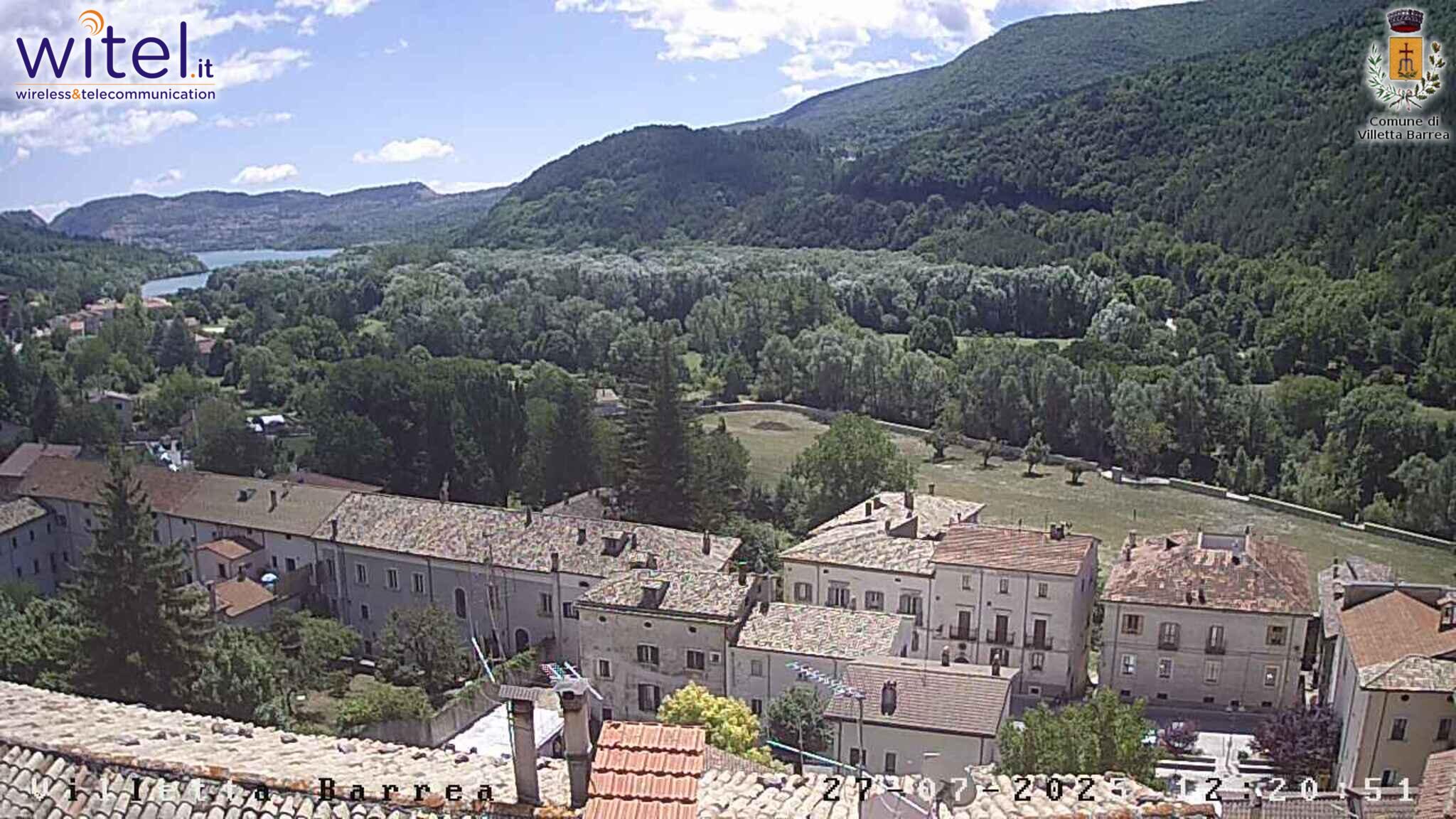 immagine della webcam nei dintorni di Civitella Alfedena: webcam Villetta Barrea