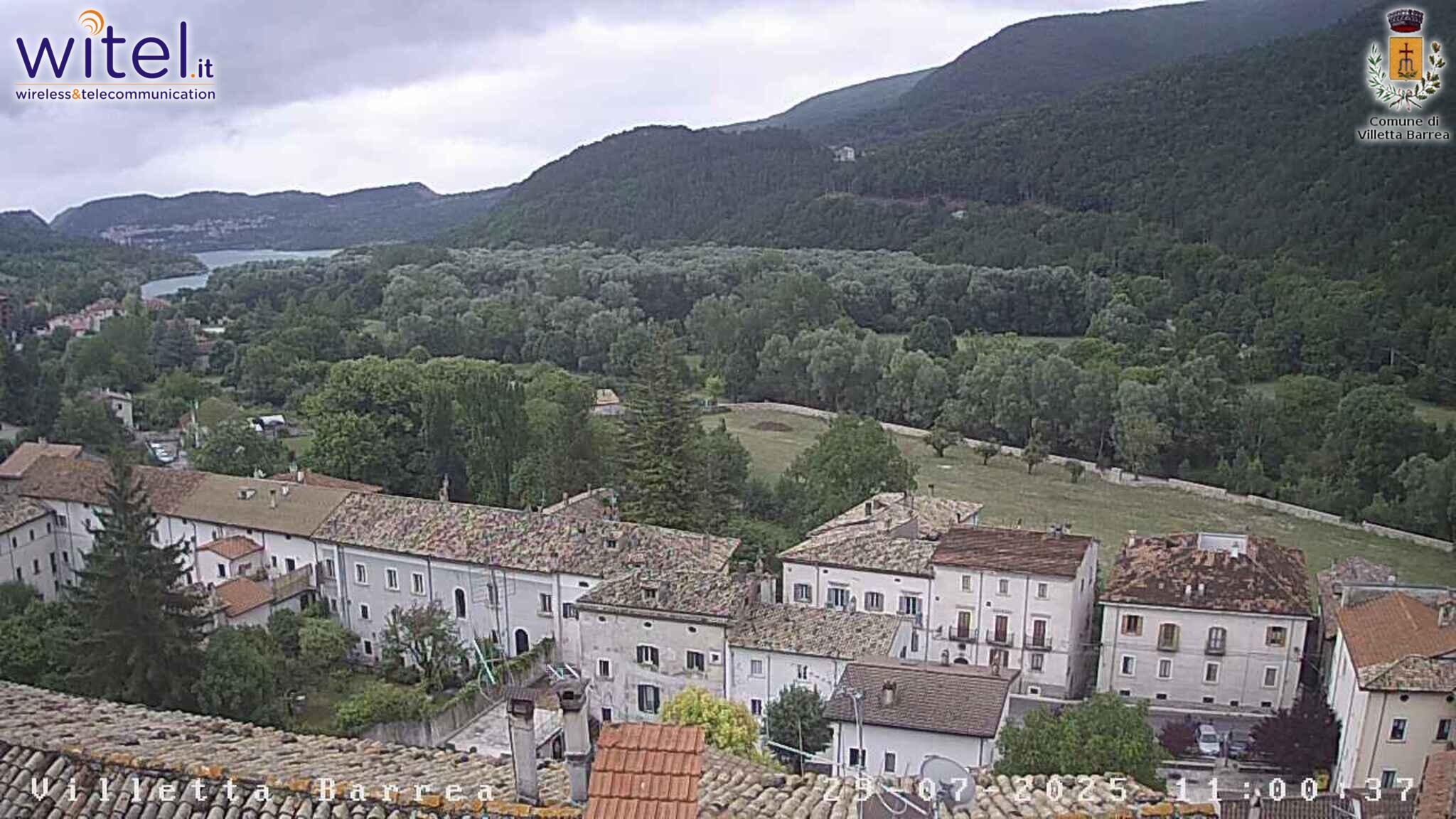 immagine della webcam nei dintorni di Aremogna: webcam Villetta Barrea