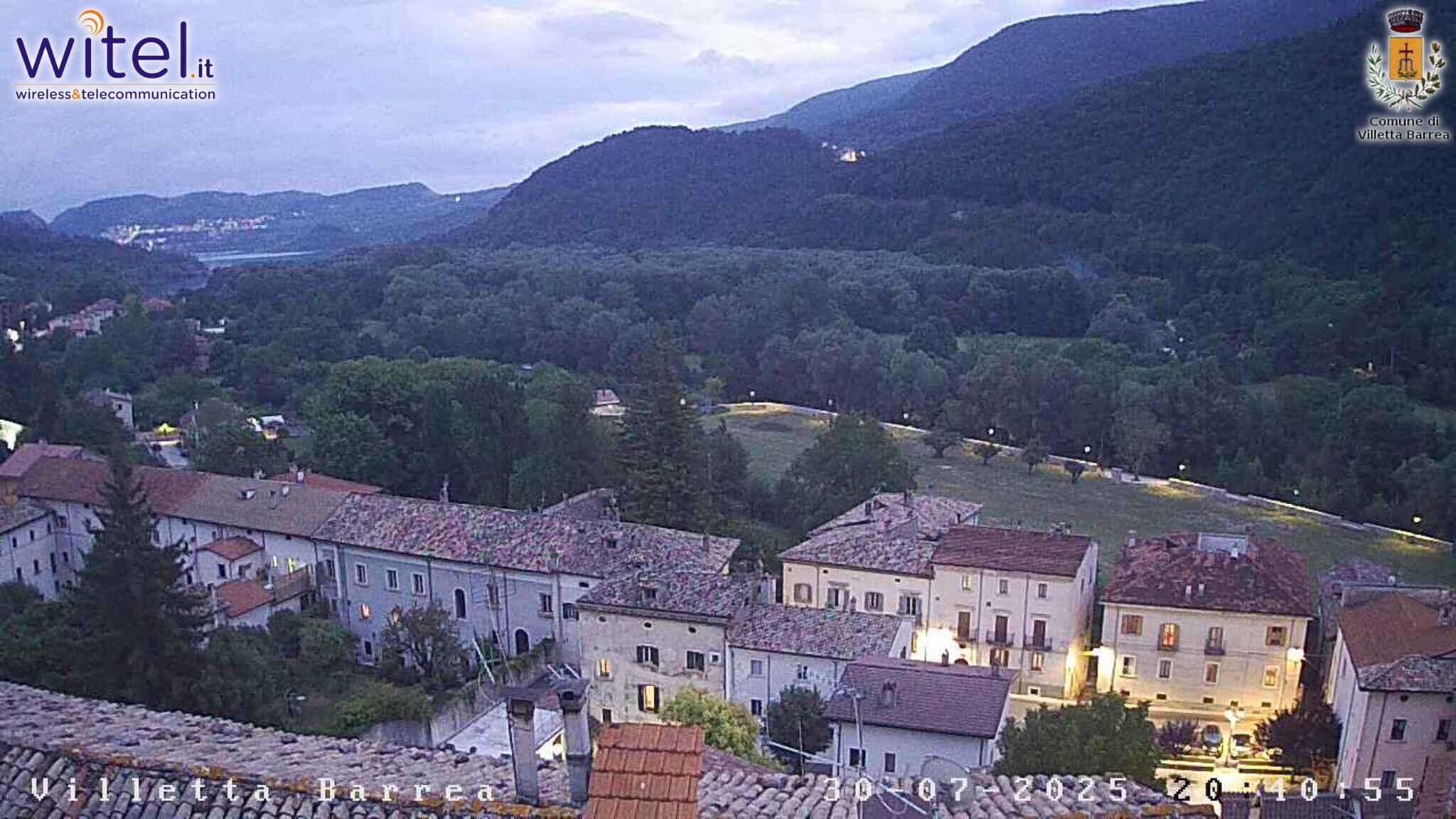 immagine della webcam nei dintorni di Rocca Pia: webcam Villetta Barrea