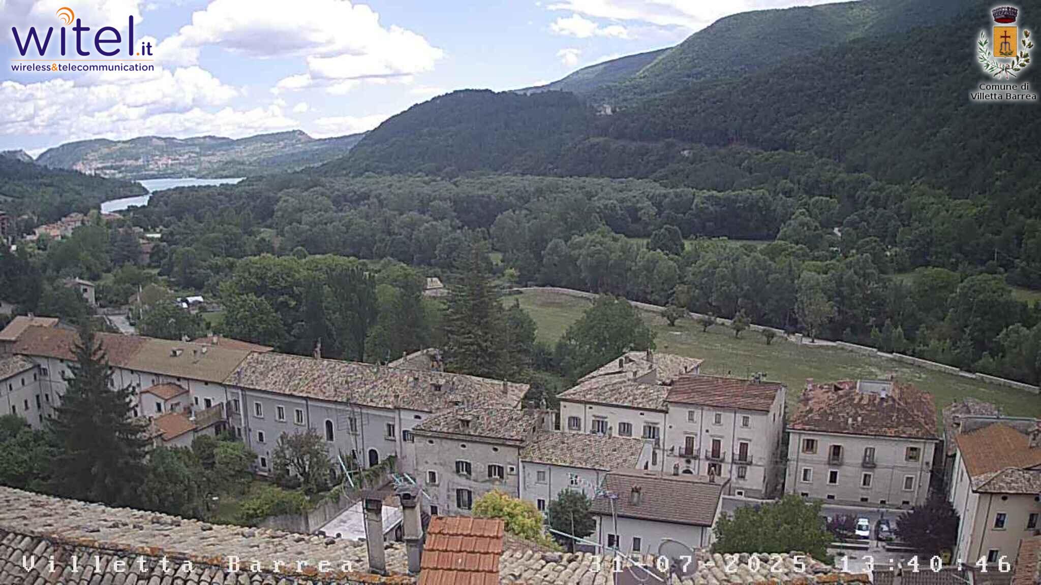 immagine della webcam nei dintorni di Bisegna: webcam Villetta Barrea