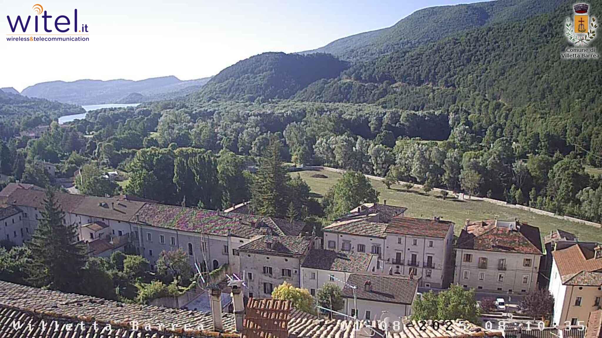 immagine della webcam nei dintorni di Pettorano sul Gizio: webcam Villetta Barrea