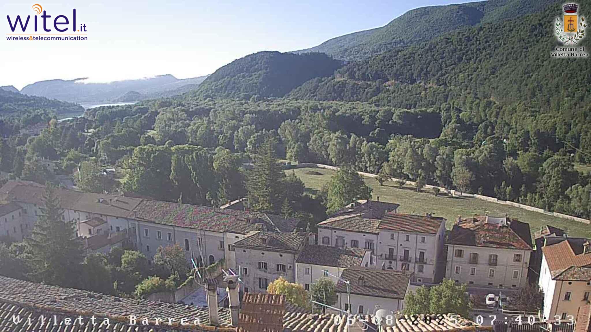immagine della webcam nei dintorni di Alvito: webcam Villetta Barrea