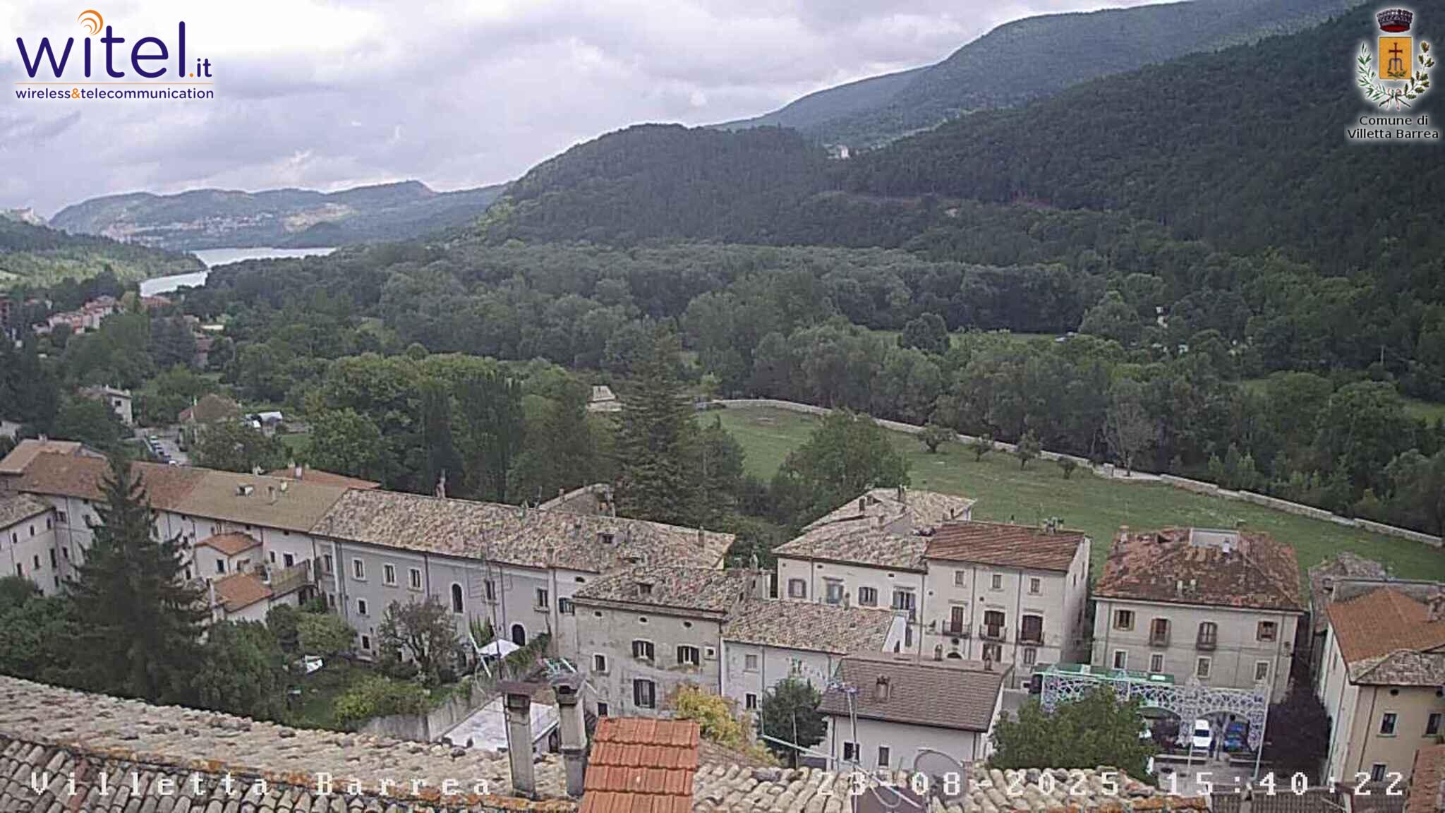 immagine della webcam nei dintorni di Macchia d'Isernia: webcam Villetta Barrea